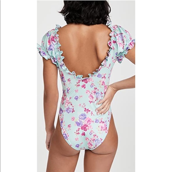 NWT LoveShackFancy One Piece Swimsuit - Picture 3 of 8